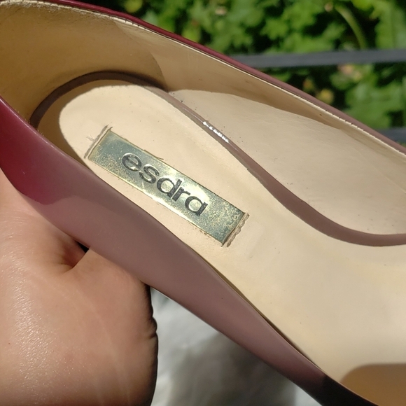 Esdra Brazilian Patent Leather Obmre heels 8 - Picture 2 of 9